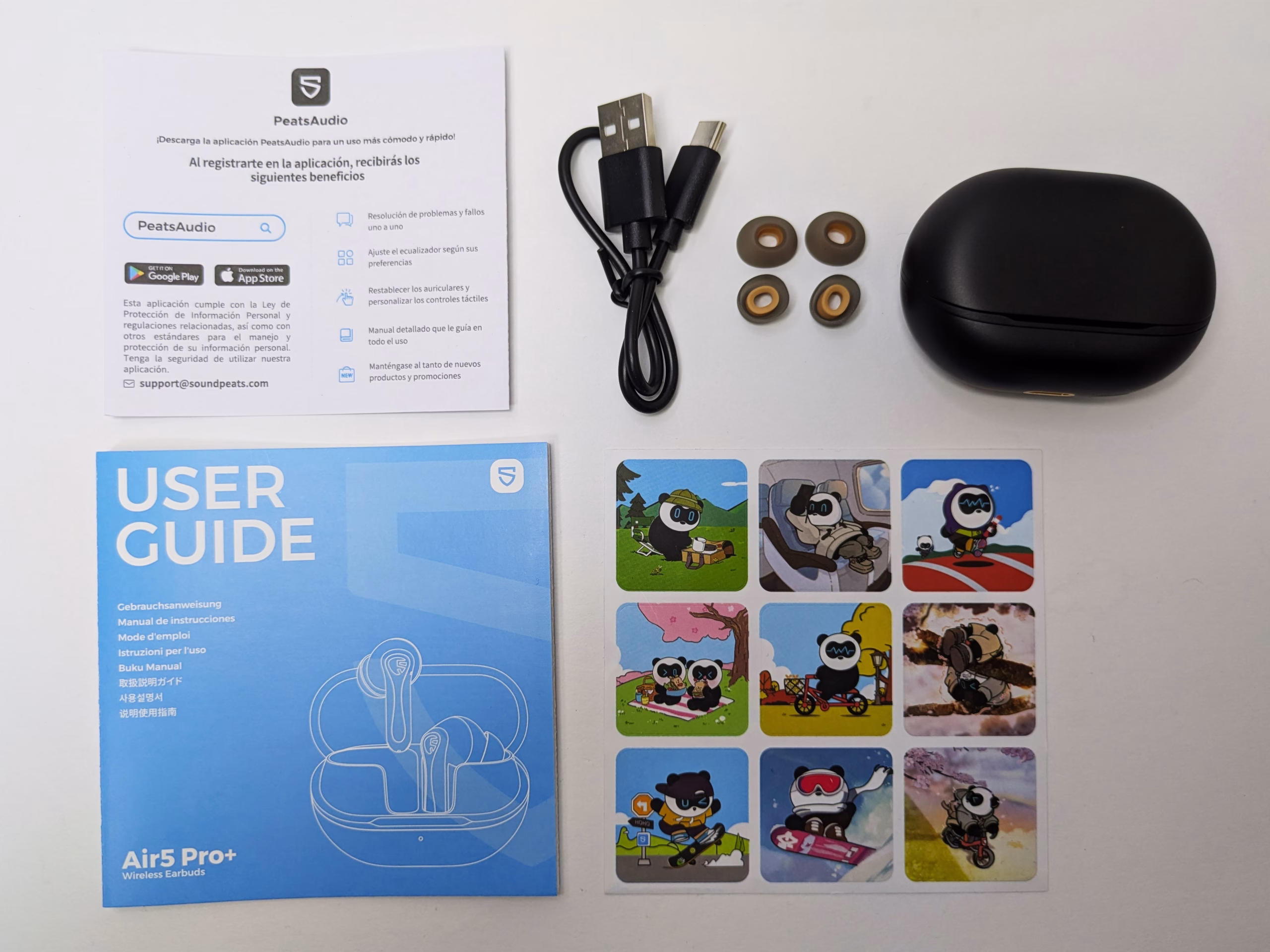 SOUNDPEATS Air5 Pro+ package