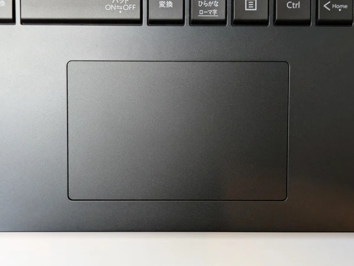 NEC NEXTREME Infinity 2023
タッチパッド
